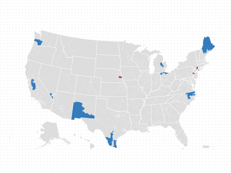 WHO IS FAVORED TO WIN THE HOUSE LATEST 2026 CONGRESSIONAL BALLOT visual data 6